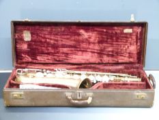 Martin Commitee Elkhart Ind USA tenor saxophone, c1935, in original case