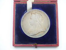 Cased Queen Victoria 1837-1897 Jubilee medal