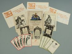 Grace & Claude Lovat Fraser & Flying Fame collection, Three Poems by Kenneth Hare 1916, Fairies