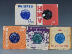 Approximately 200 singles, mostly 1960s including The Beatles Magical Mystery Tour and Long Tall