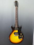 Gibson Melody Maker electric guitar, c1962, customised with Grover machine head tuners and Jason