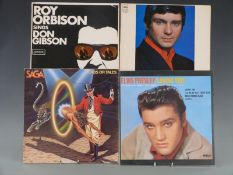 Approximately 45 albums including Elvis Presley, Roy Orbison and Saga