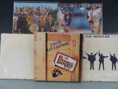 The Beatles  - From Liverpool, 8LP boxset also The Beatles (0058359), Sgt Pepper, Help and George