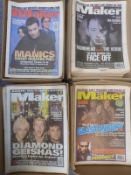 Approximately 122 Melody Maker magazines October 1991 to September 1996