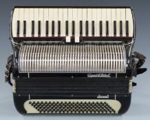 V.Soprani di Silvio and Co, Recanati Italian piano accordion, 120 bass, 3½ treble octaves, two
