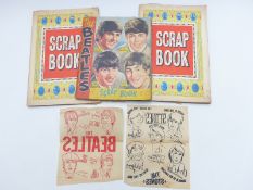 Nems Beatles scrapbook with Beatles content from 1964 including transfer with two other vintage