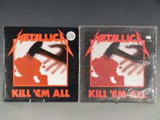 Metallica - Kill 'Em All (MFN 7DM), records and cover appear Ex also Kill 'Em All (MFN7)