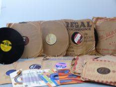 Nineteen 78s, mostly jazz including Dizzy Gillespie, Oscar Peterson, Charlie Parker, Ralph Sharon,