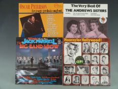 Approximately 130 albums including jazz, swing, crooners etc