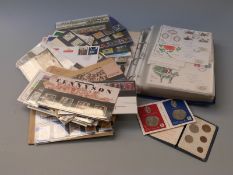 A quantity of GB first day covers, presentation packs etc