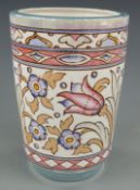 Charlotte Rhead for Bursley Ware tube lined vase, 20cm tall