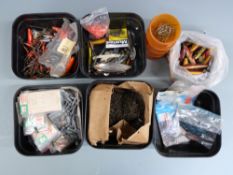 A collection of lures