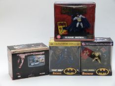 Three Kenner Batman action figures limited 100th edition, 1997 commemorative edition #2 together