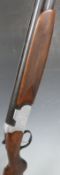 Beretta S56E 12 bore over under ejector shotgun with single selective trigger, named and engraved