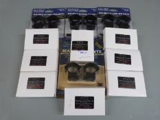 Twelve pairs of Hawke and AGS double screw scope mounts, all new in original boxes/ packaging.