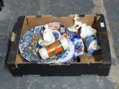 Royal Worcester blanc de chine figural sweetmeat dish and similar trefoil dish, Midwinter Larry