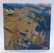 Corgi The Aviation Archive 1:72 scale limited edition diecast model Merlins Over Malta The Defenders
