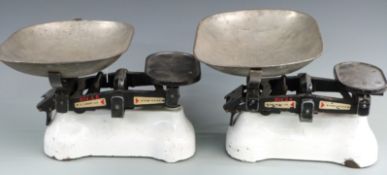 Two W&T Avery Ltd sets of scales, ex Monmouthshire Trading Standards