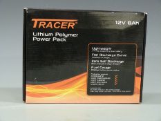 Tracer 12V 8Ah Lithium Polymer Power Pack, new and sealed in original box.