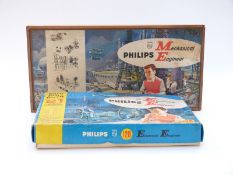 Two Philips engineering sets Mechanical Engineer ME1200 and Electronic Engineer EE20