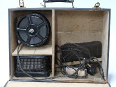 Cine projectors and accessories including Micky Mouse and Felix films, Pathescope Ace, Pathe Kid,