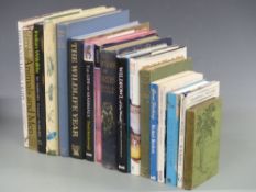 Fishing related books including Backcasts and Backchat and a collection of wildlife related books