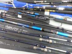 Six Shakespeare sea fishing boat rods