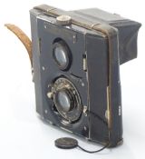 Bentzin Planovista twin lens folding camera by Seeing Camera Ltd, London, with Trioplan 1:3.5 f=75mm
