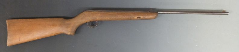 BSA .177 air rifle with logo embossed to the stock and semi-pistol grip, serial number BC8275.