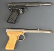 Two Diana Mod. 2 .177 GAT air pistols