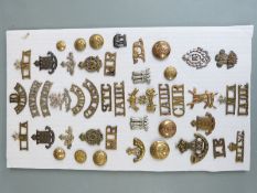 Indian Army insignia including Jodhpur Lancers, 13th Duke of Connaught's Own, Madras, Rashtriya