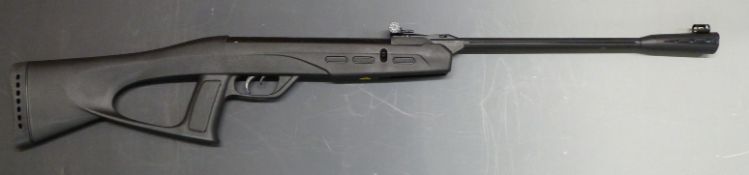 Gamo Delta Fox GT Whisper .177 air rifle with pistol grip and sound moderator, serial number 04-1C-