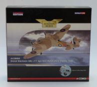 Corgi The Aviation Archive 1:72 scale limited edition diecast model Bristol Blenheim MK1 AA38404, in