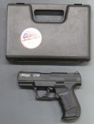 Umarex Walther CP99 .177 air pistol, serial number J121500694, new in original hard carry case.