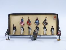 Blenheim Military Models diecast model soldier set US Naval Academy Colours B61 in original box