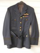 Royal Air Force mark IV flying suit size 6 together with officer's tunic
