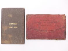 Palmer's pocket scale 1845 with instructions all bound in a book, together with Ropp's calculator
