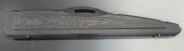 Plane Protector Series hard gun/ rifle carry case with embossed images stags in a naturalistic