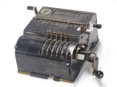 Brunsviga 10 vintage mechanical calculator No149243
