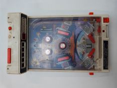 Tomy electronic Atomic Arcade Pinball game, 40x24cm.