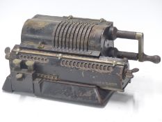 Original-Odhner vintage mechanical calculator No 103619