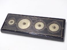 Quixsum fractional adding machine model C2740 for feet and inches by the Precision Adding Machine Co