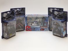 Five Toy Biz Marvel X-Men and X-Men 2 action figures and figure sets, all in original boxes