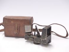 Braco de Prata, Lisbon heliograph in original leather case