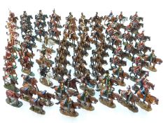 Seventy eight various Del Prado model cavalry soldiers.