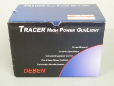 Deben Tracer Mini high power gun light GL2620, new and sealed in original box.