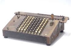 Badenia, Math Bauerle, St Georgian vintage mechanical calculator