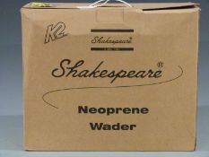 Shakespeare neoprene chest waders, size 7, new in original box