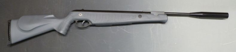 Noeica Atlantic Carbine .22 air rifle with moulded semi-pistol grip and forend, raised cheek piece