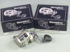 Two Snowbee Charter 2 sea fishing reels.